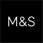 M&S logo black